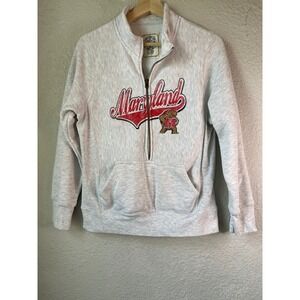 Maryland Terrapins Threads 97' Pullover Sweatshirt Unisex Youth Size L 12/14